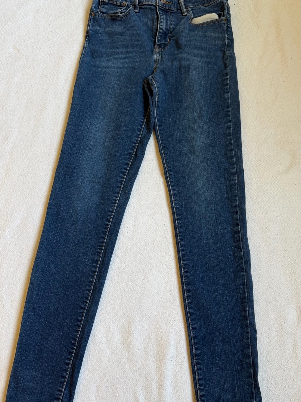 Classic Women's Dark Blue Slim Jeans